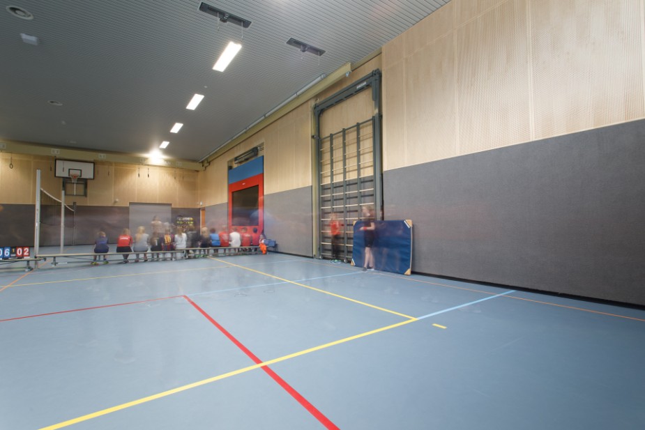 Project Sporthal Steenwijk | Bosma Plafonds