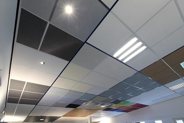 Showroom Bosma alle merken plafonds